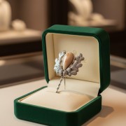 szpilka myśliwska w pudełku