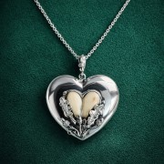 naszyjnik myśliwski ze srebra