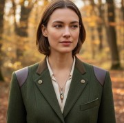 naszyjnik myśliwski srebrny