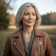 Kobieta w naszyjniku FOREST TROPHY