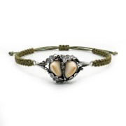 Silver hunting bracelet FOREST TROPHY