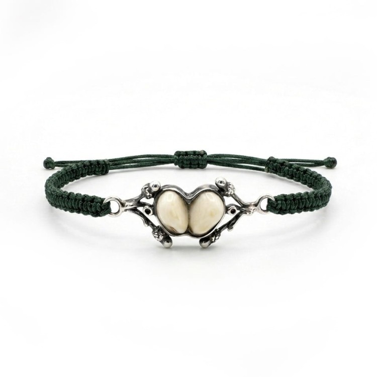 Srebrna bransoletka myśliwska