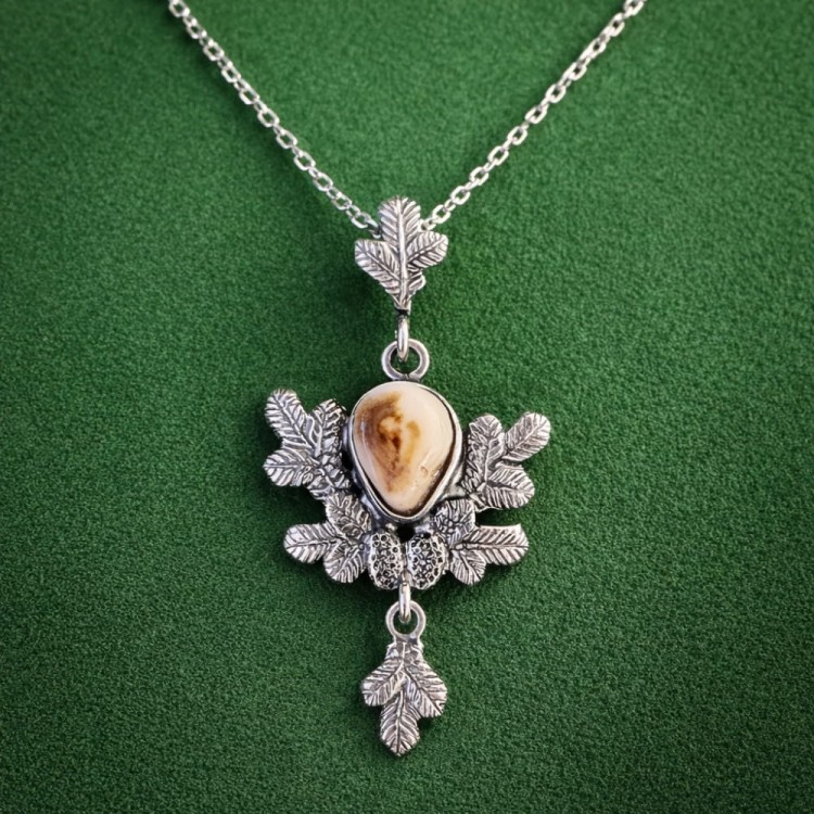 biżuteria myśliwska srebrna