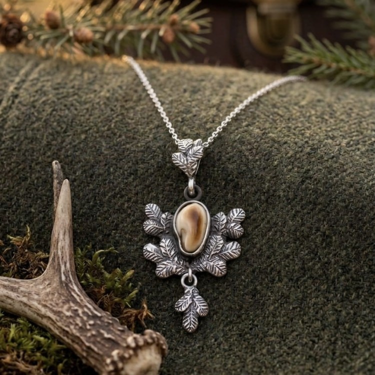 deer tooth necklace for hunters