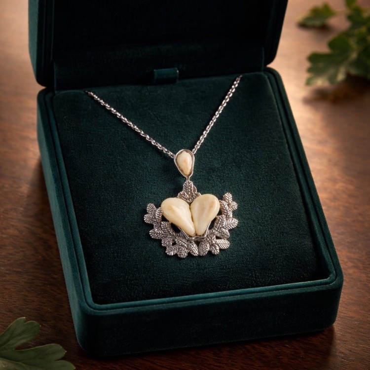 hunter jewelry deer tooth