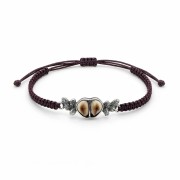 Hunting jewelry bracelet – deer grandle jewelry silver 925 FOREST TROPHY