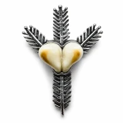 Przypinka „ZŁOM” z dużymi grandlami  FOREST TROPHY