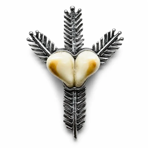 Przypinka „ZŁOM” z dużymi grandlami  FOREST TROPHY
