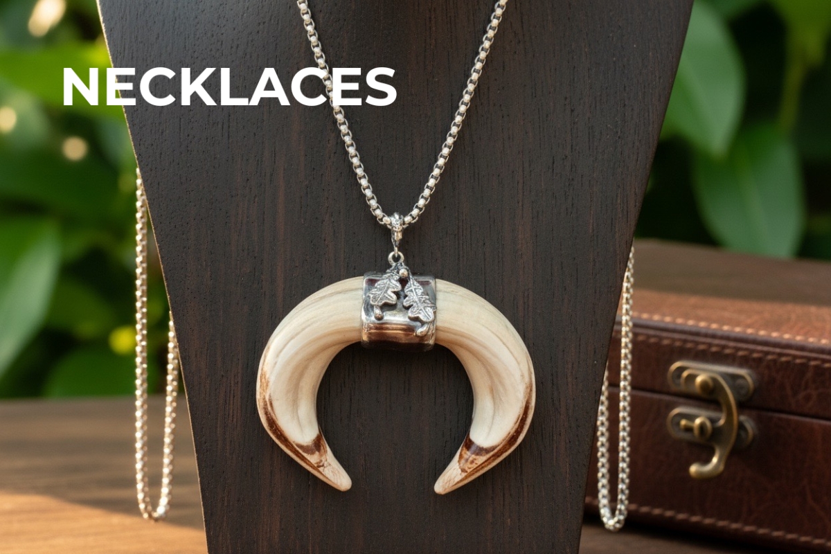 huntters necklaces with your hunting trophy