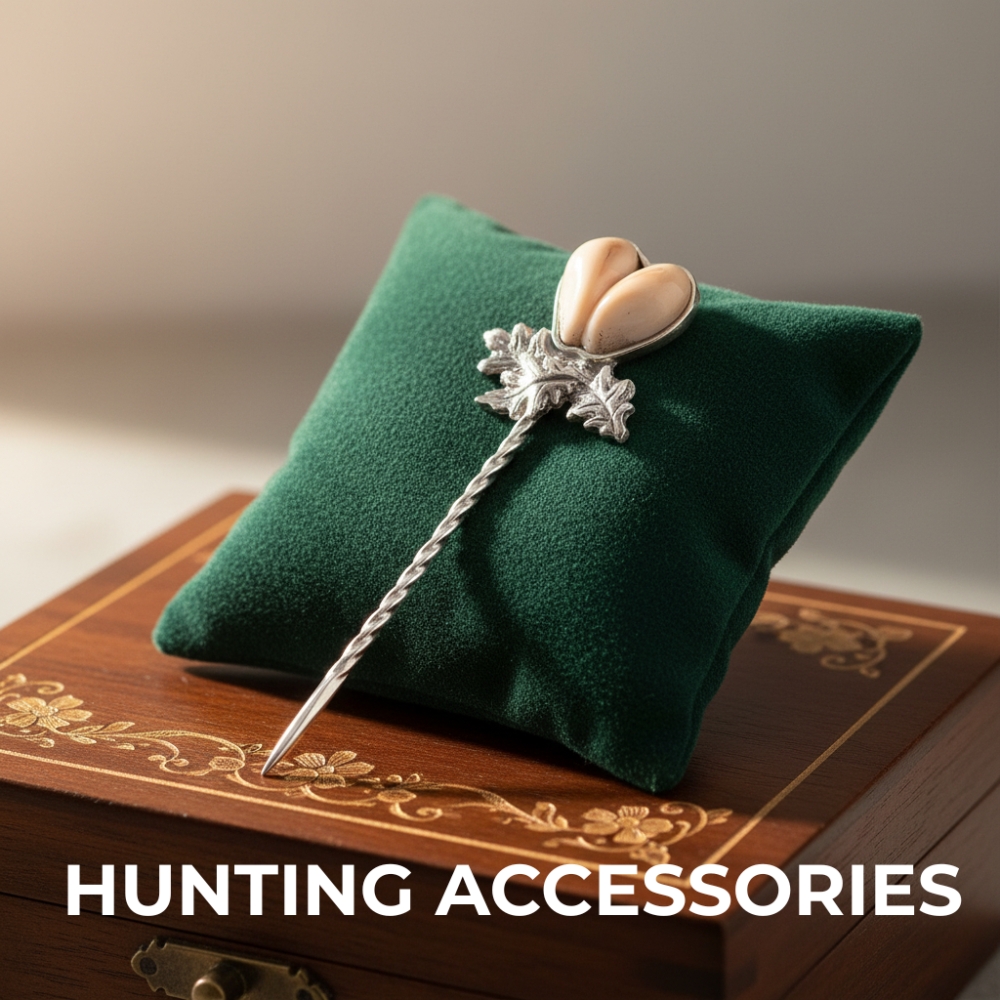 komplet biżuterii myśliwskiej