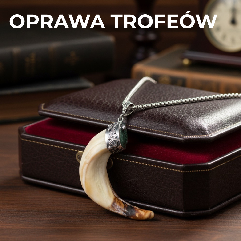 naszyjnik z kła dzika