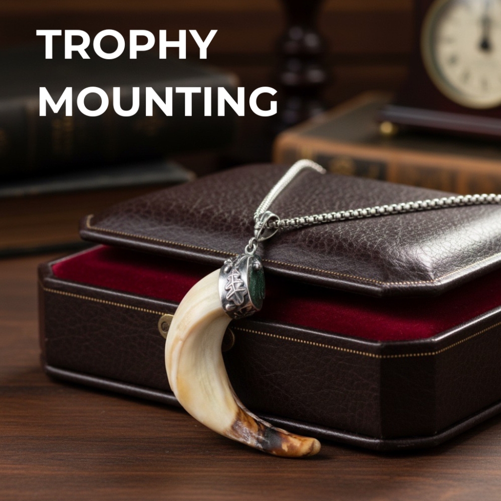 naszyjnik z kła dzika