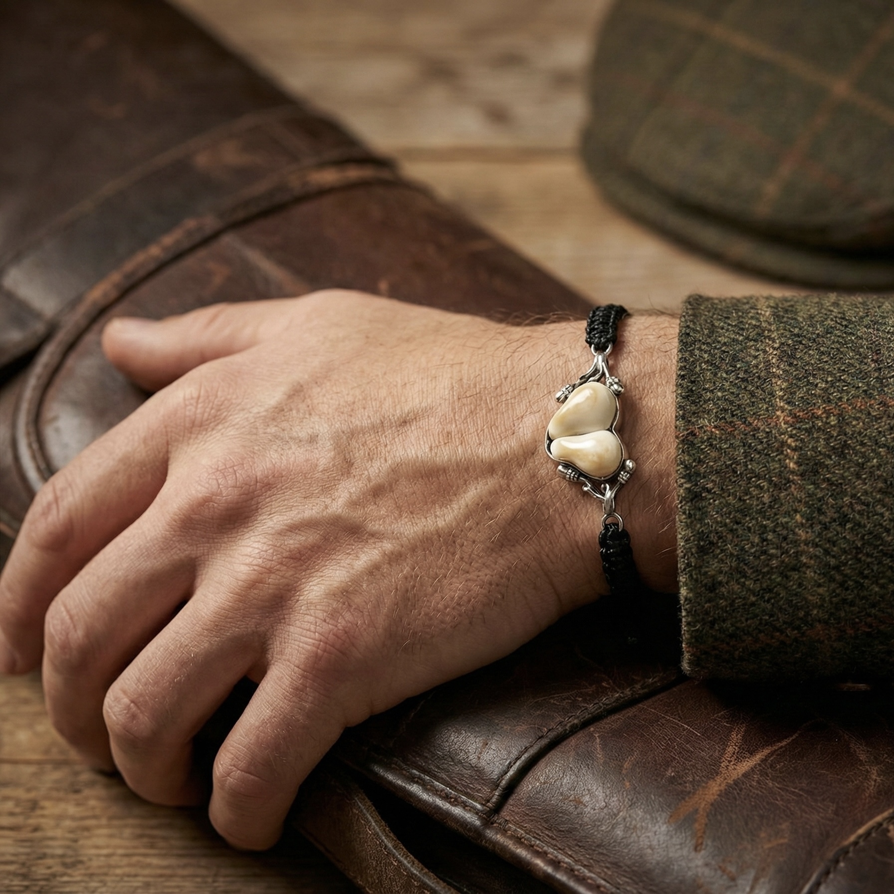 biżuteria z grandlami męska