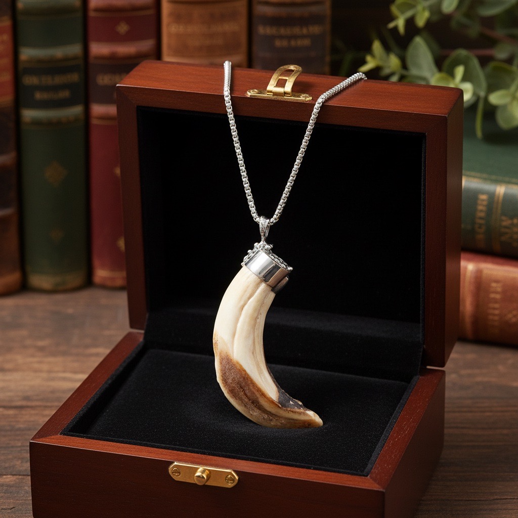 fajka odyńca w srebrze