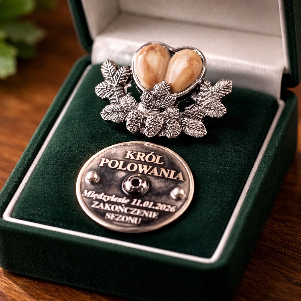 Król polowania grawer